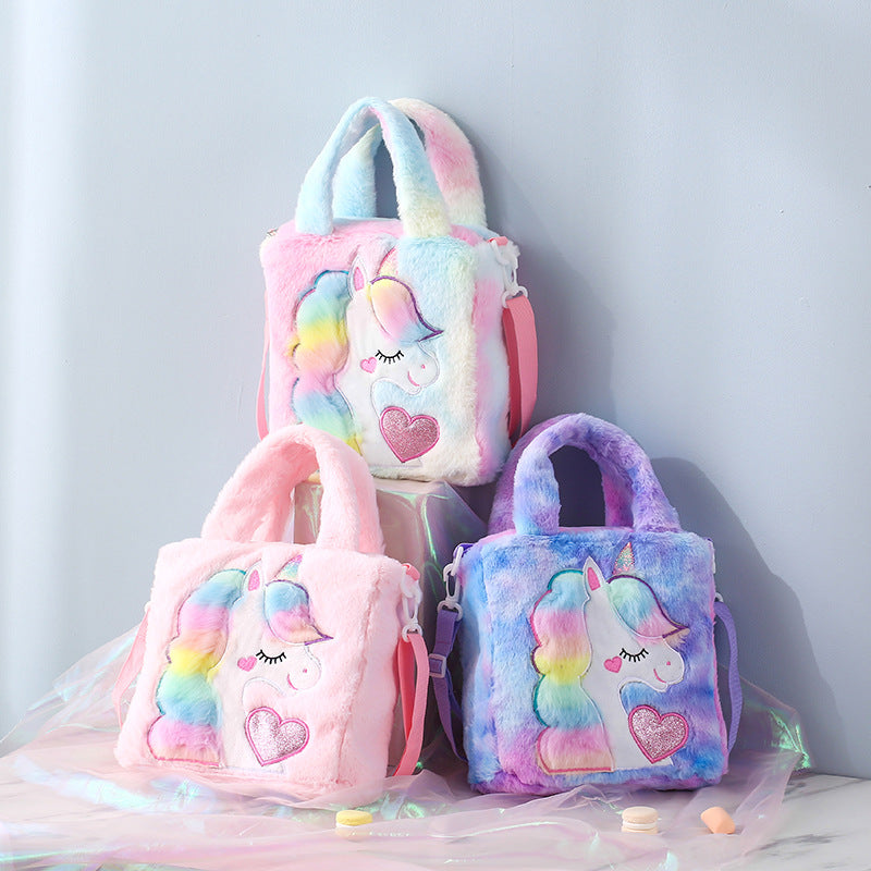 HOT SALE Own Design Unicorn Girls Bag-Handbag PAWSOME PETS