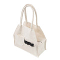 White Pinatex Handbag Infantium Victoria