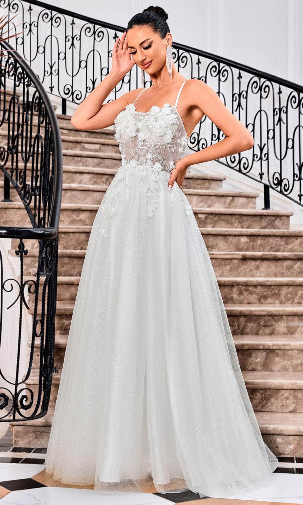 J24001 Formal Evening Gown Tux-USA