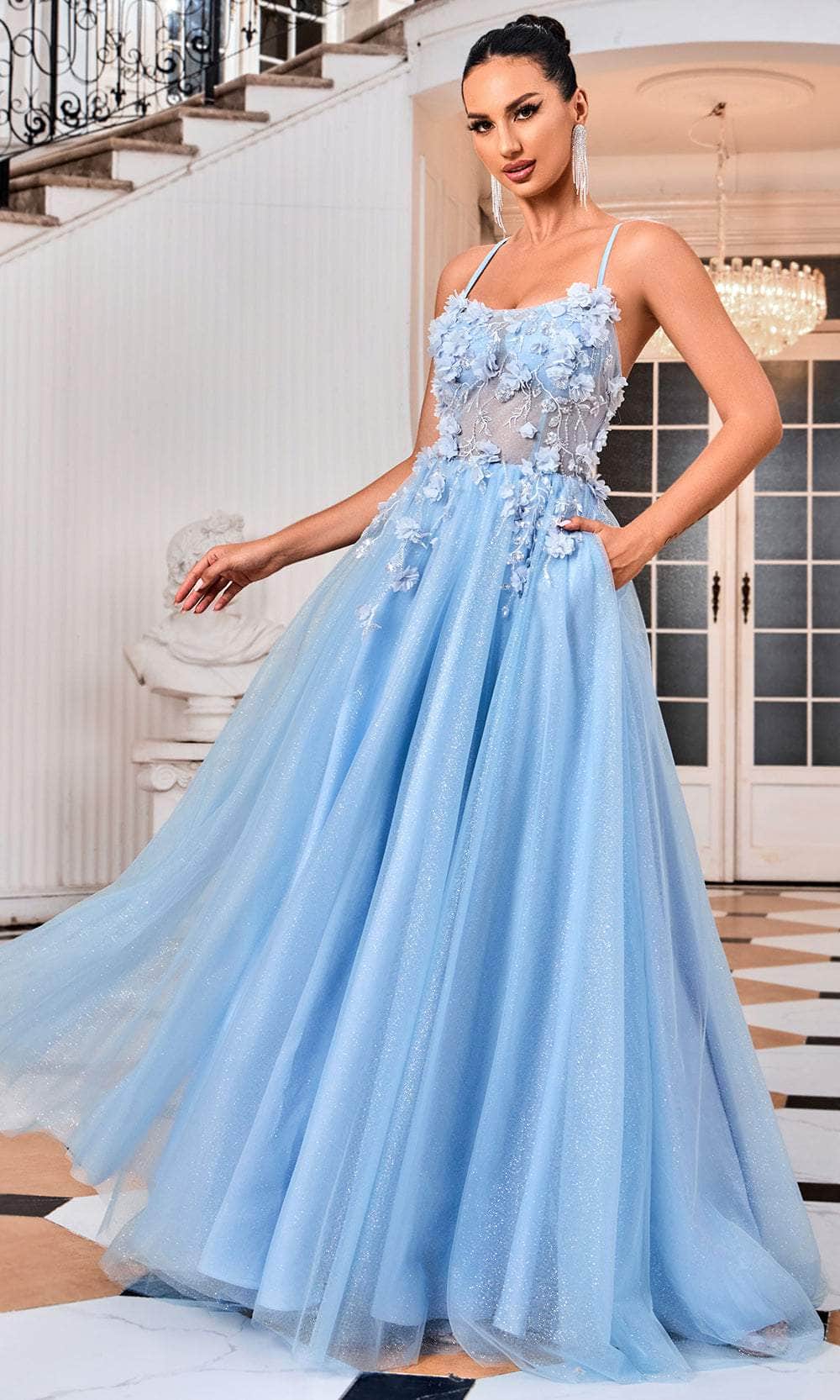 J24001 Formal Evening Gown Tux-USA