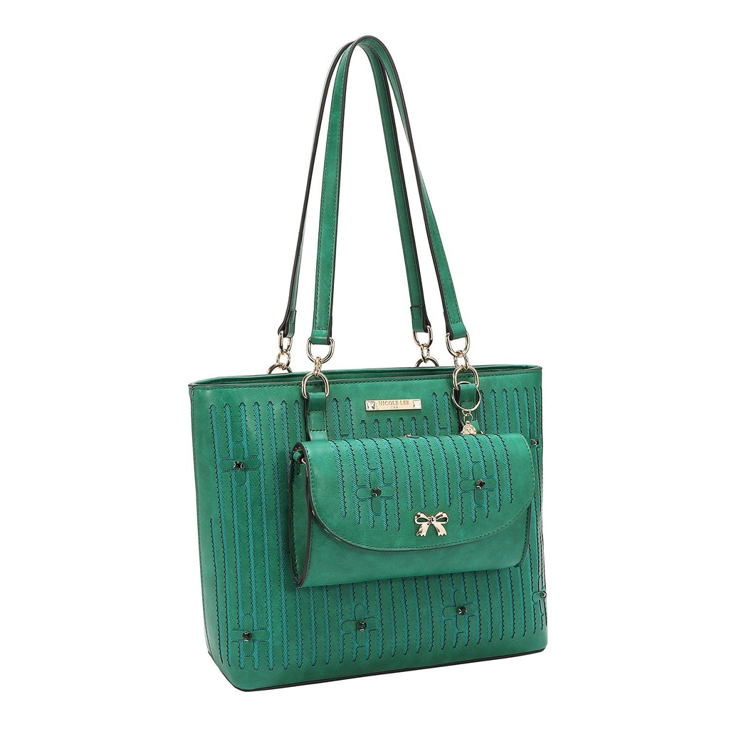 HANDBAG P17654 (GREEN) Nicole Lee