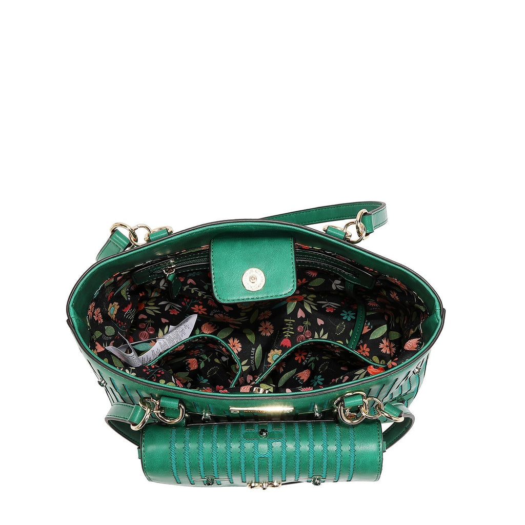 HANDBAG P17654 (GREEN) Nicole Lee