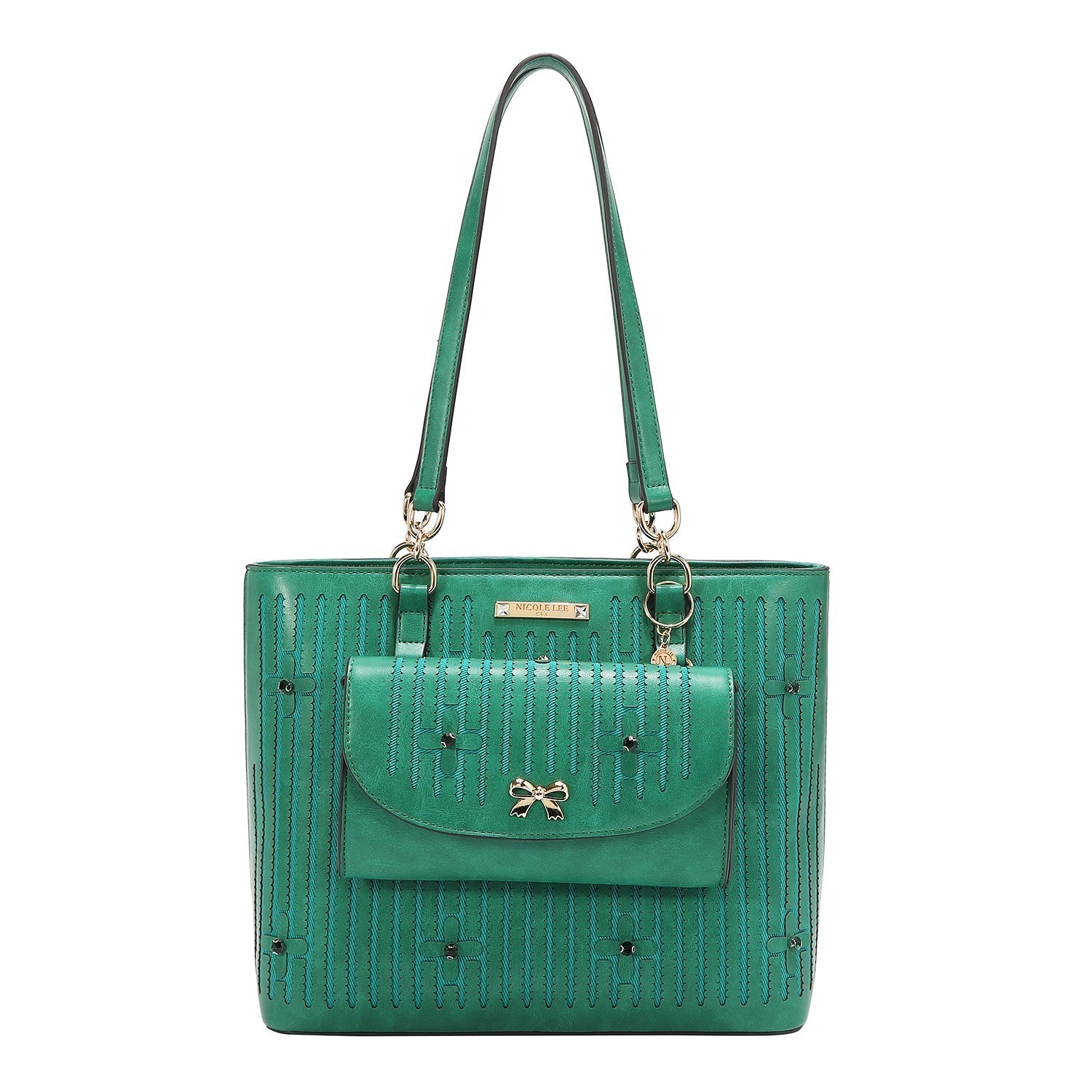 HANDBAG P17654 (GREEN) Nicole Lee