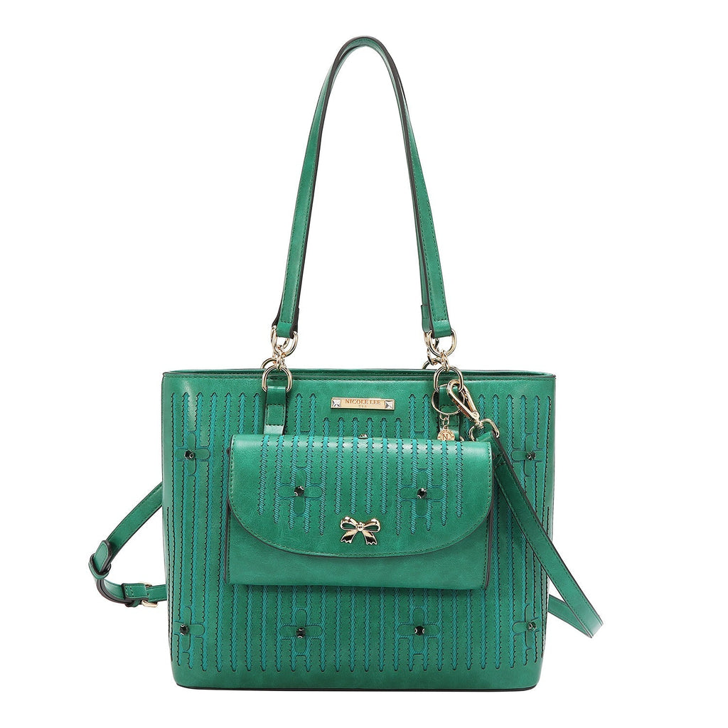 HANDBAG P17654 (GREEN) Nicole Lee