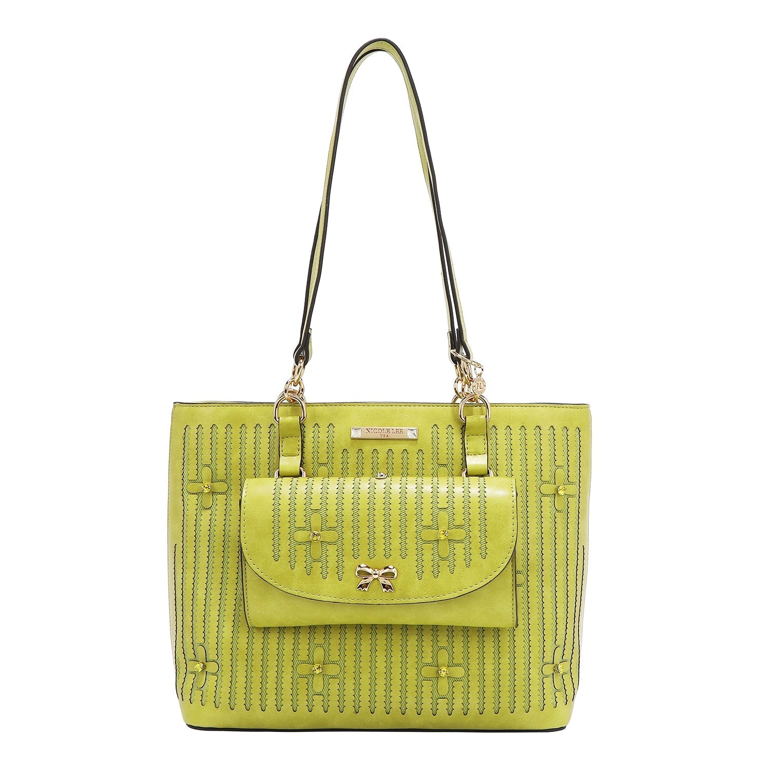 HANDBAG P17654 (LIME) Nicole Lee