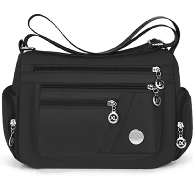 Ladies Handbag Crossbody Travel Bag (Black) OBA