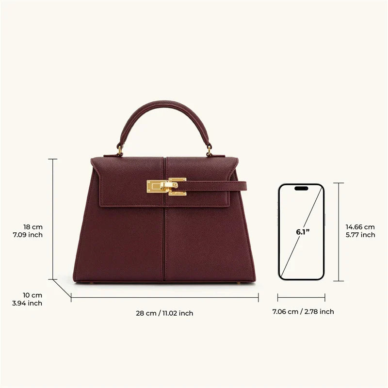 Womens Handbag Crossbody Bag (Wine Red) OBA