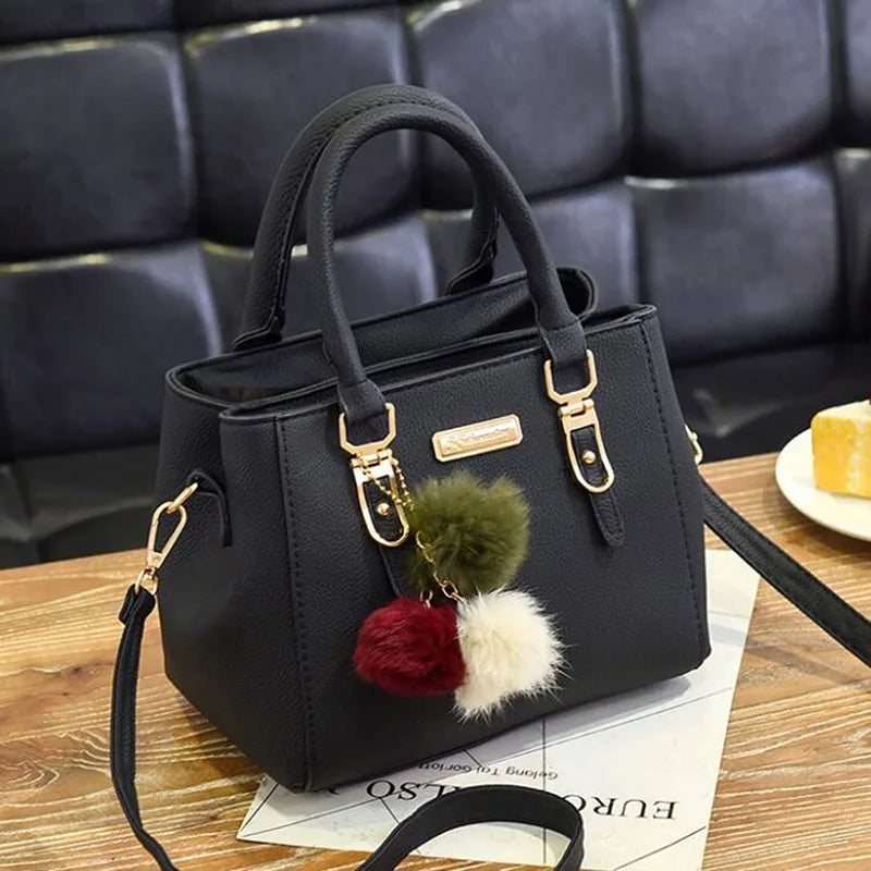 Leather Women's Vintage Tote Crossbody Handbag OBA