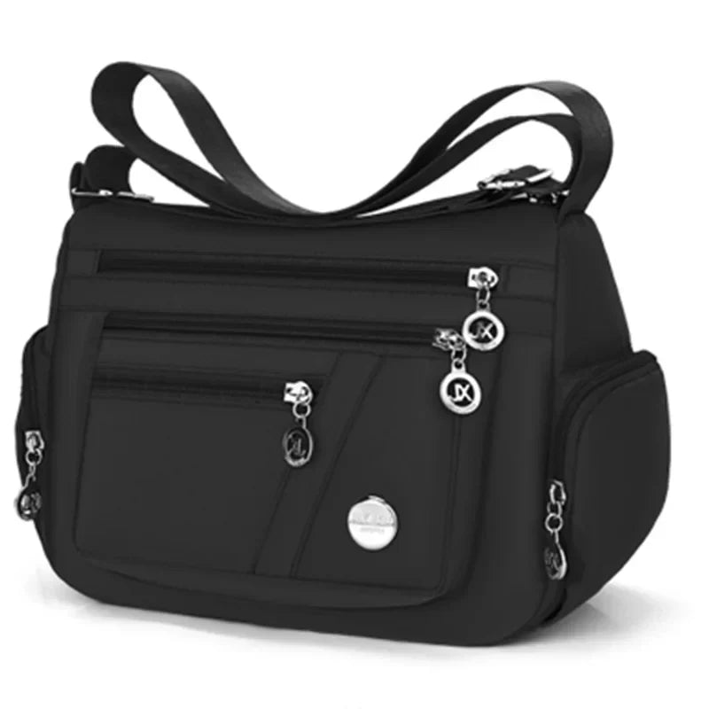 Ladies Handbag Crossbody Travel Bag (Black) OBA