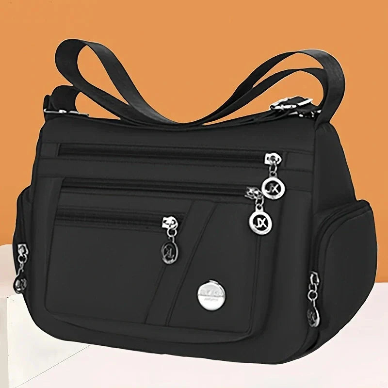 Ladies Handbag Crossbody Travel Bag (Black) OBA