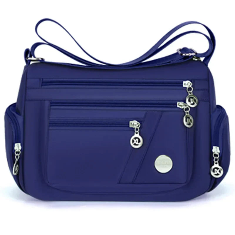 Ladies Handbag Crossbody Travel Bag (Blue) OBA