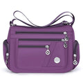 Ladies Handbag Crossbody Travel Bag (Purple) OBA