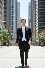 "Edward" Black Tuxedo Tailcoat Tux-USA