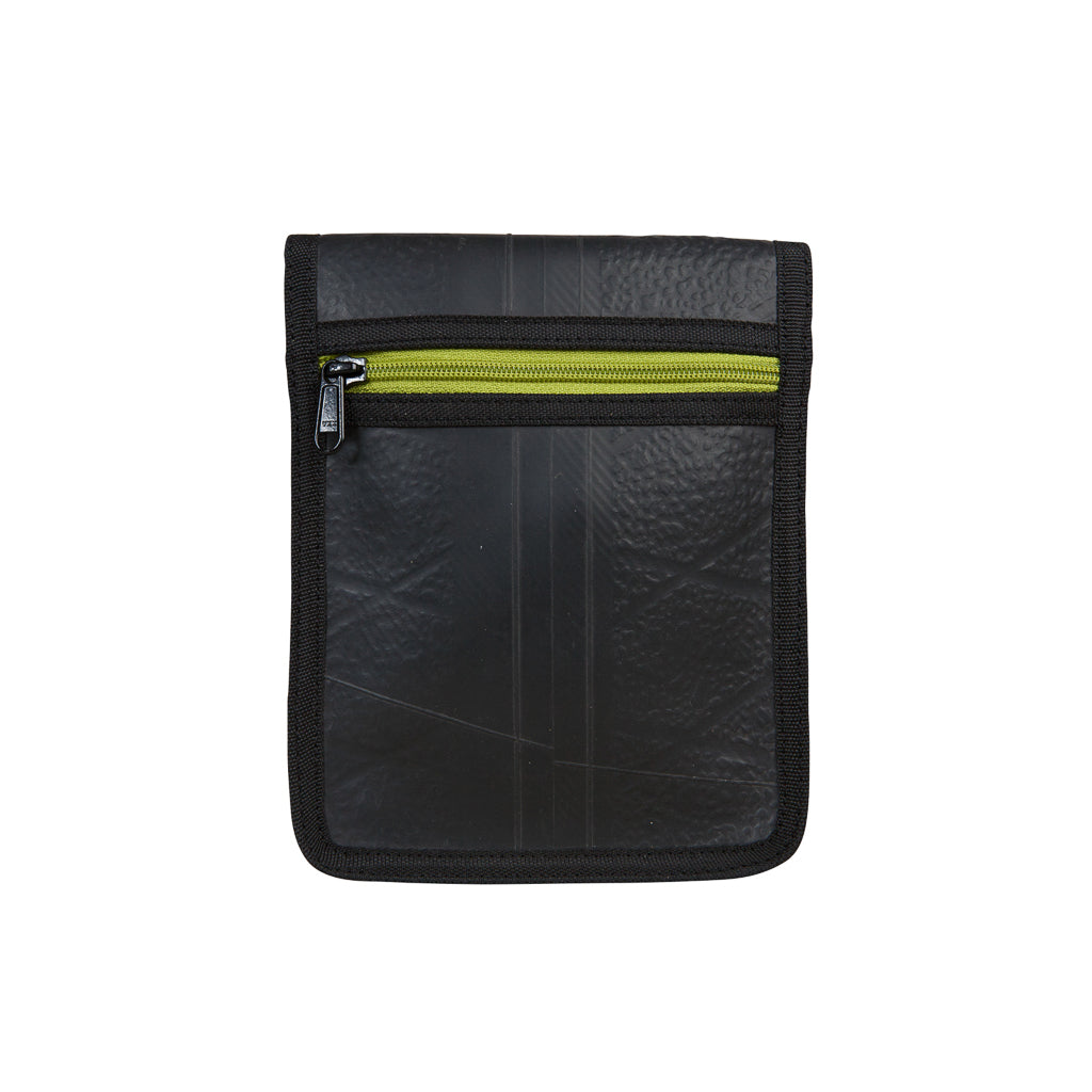 Eddie Recycled Rubber Outdoor Vegan Handbag Paguro Upcycle