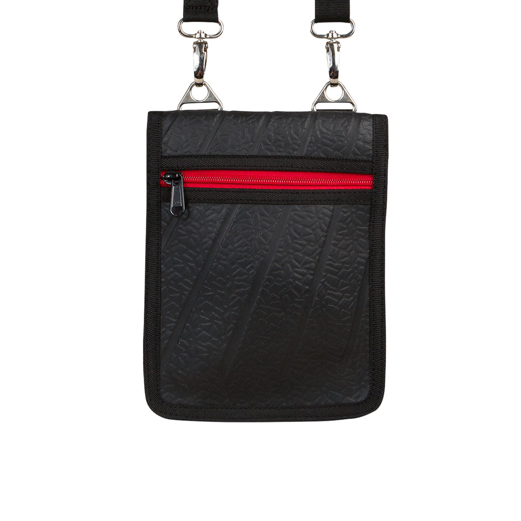 Eddie Recycled Rubber Outdoor Vegan Handbag Paguro Upcycle