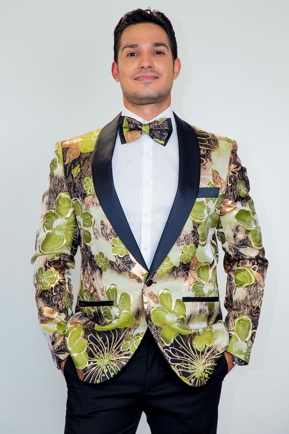 "Monte Carlo" Tuxedo Jacket Shawl-3