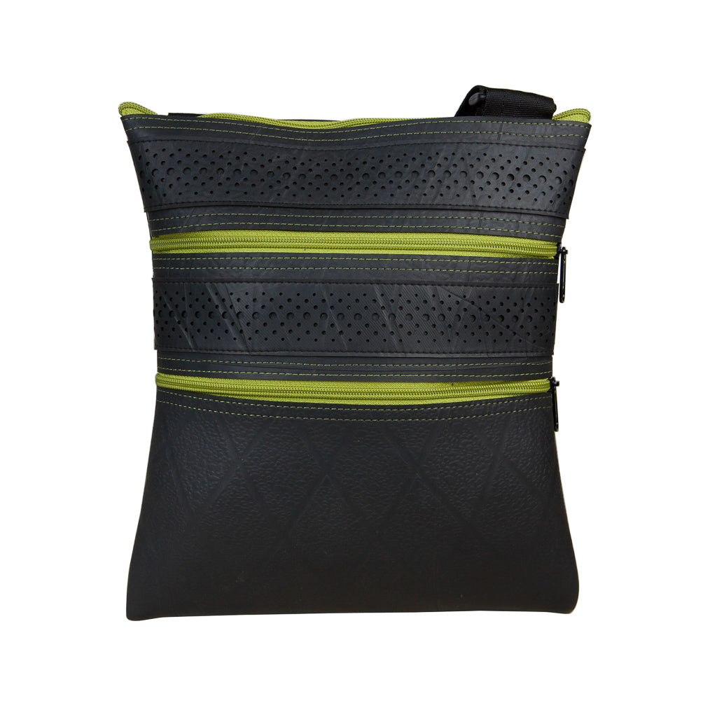 Maggie Special Recycled Rubber Vegan Handbag Paguro Upcycle