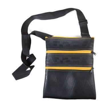 Maggie Special Recycled Rubber Vegan Handbag Paguro Upcycle